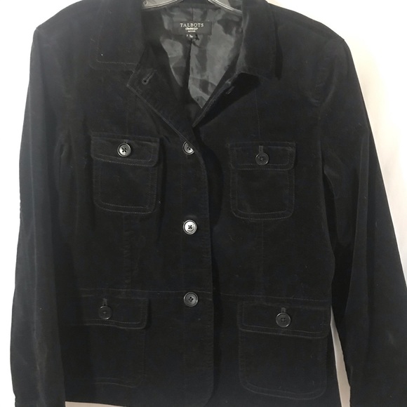 Talbots Velvet Women’s Jacket Size 16p - Picture 3 of 7